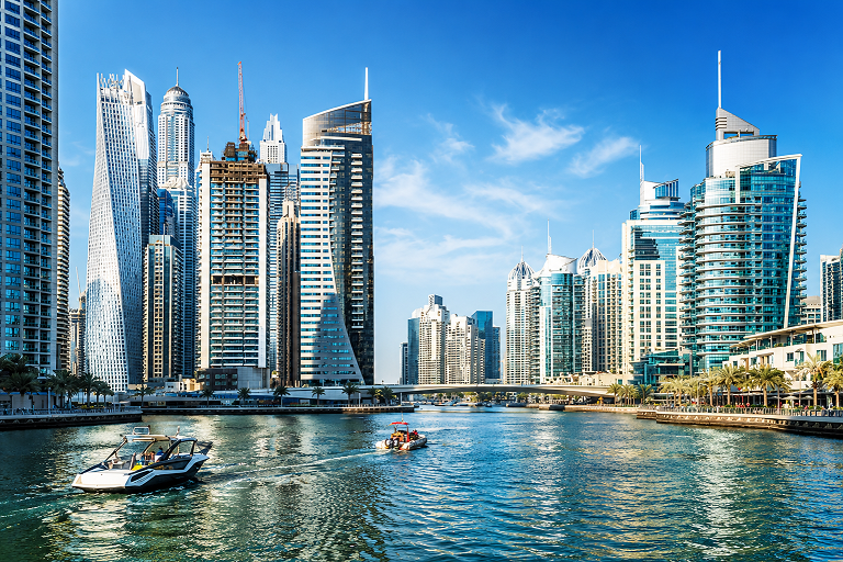 Dubai Skyline Construction